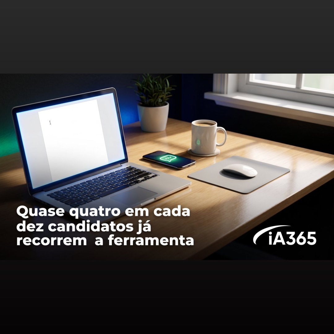 39% dos candidatos já usam IA para escrever o currículo, aponta estudo da SAP
