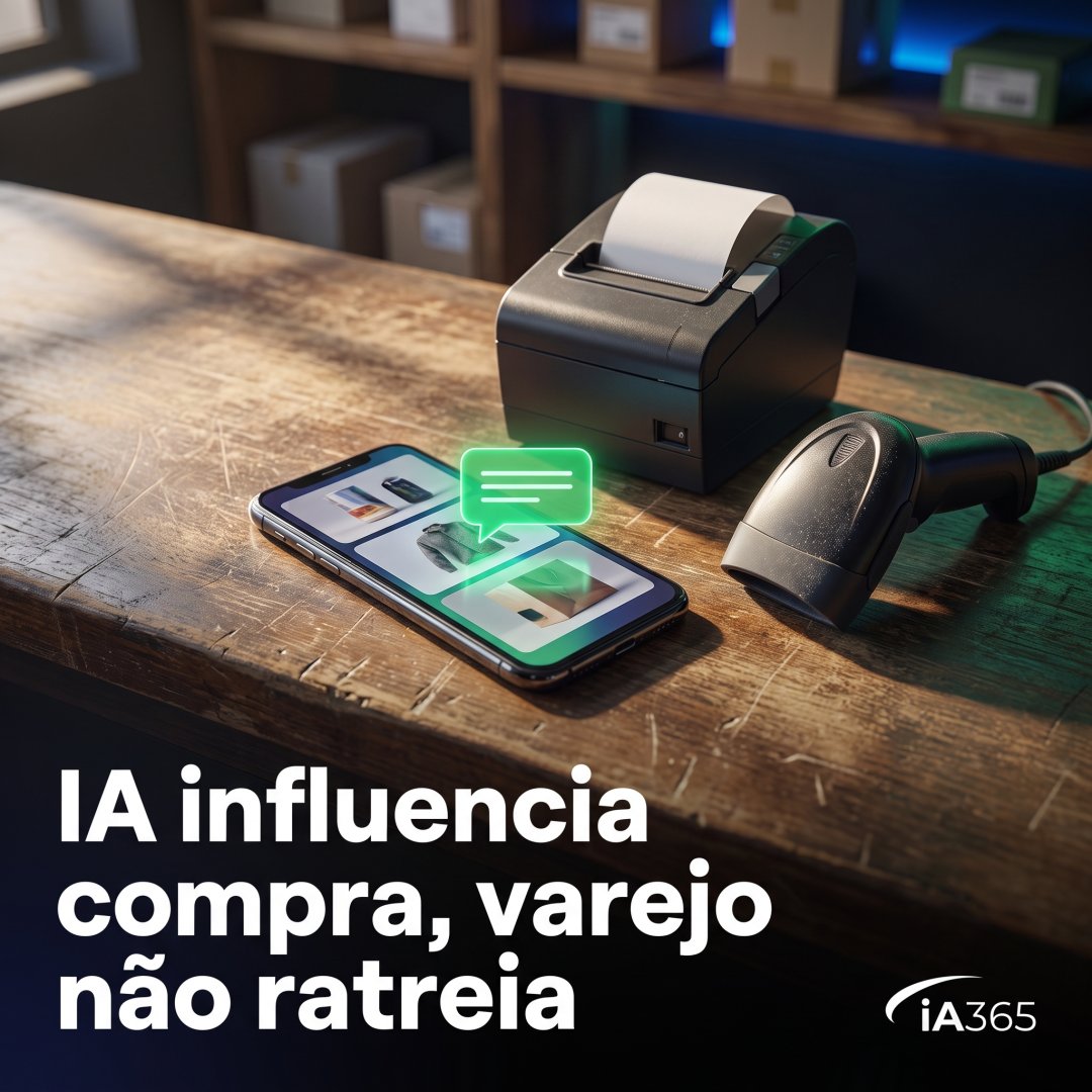 Consumidor usa IA para escolher compra, mas varejo não rastreia influência