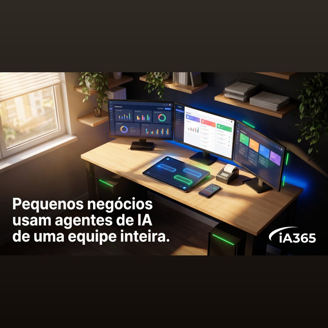 Pequenos negócios usam agentes de IA para fazer o trabalho de uma equipe inteira, mostra Exame