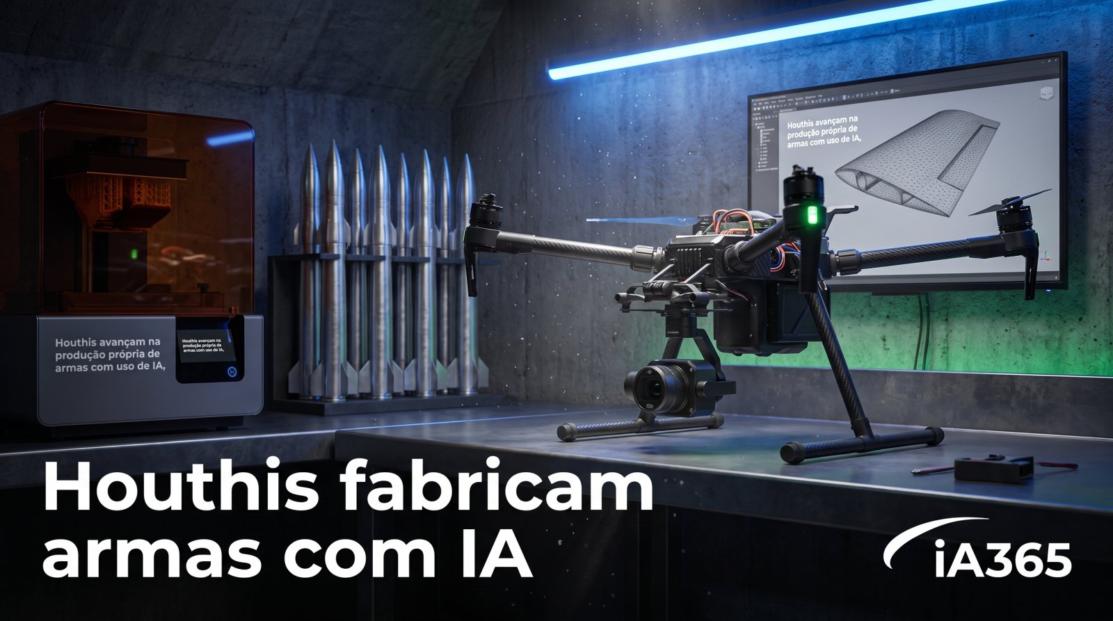 Houthis avançam na produção própria de armas com uso de IA, diz InfoMoney